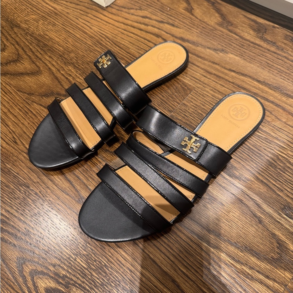Tory Burch Black Strappy Sandals